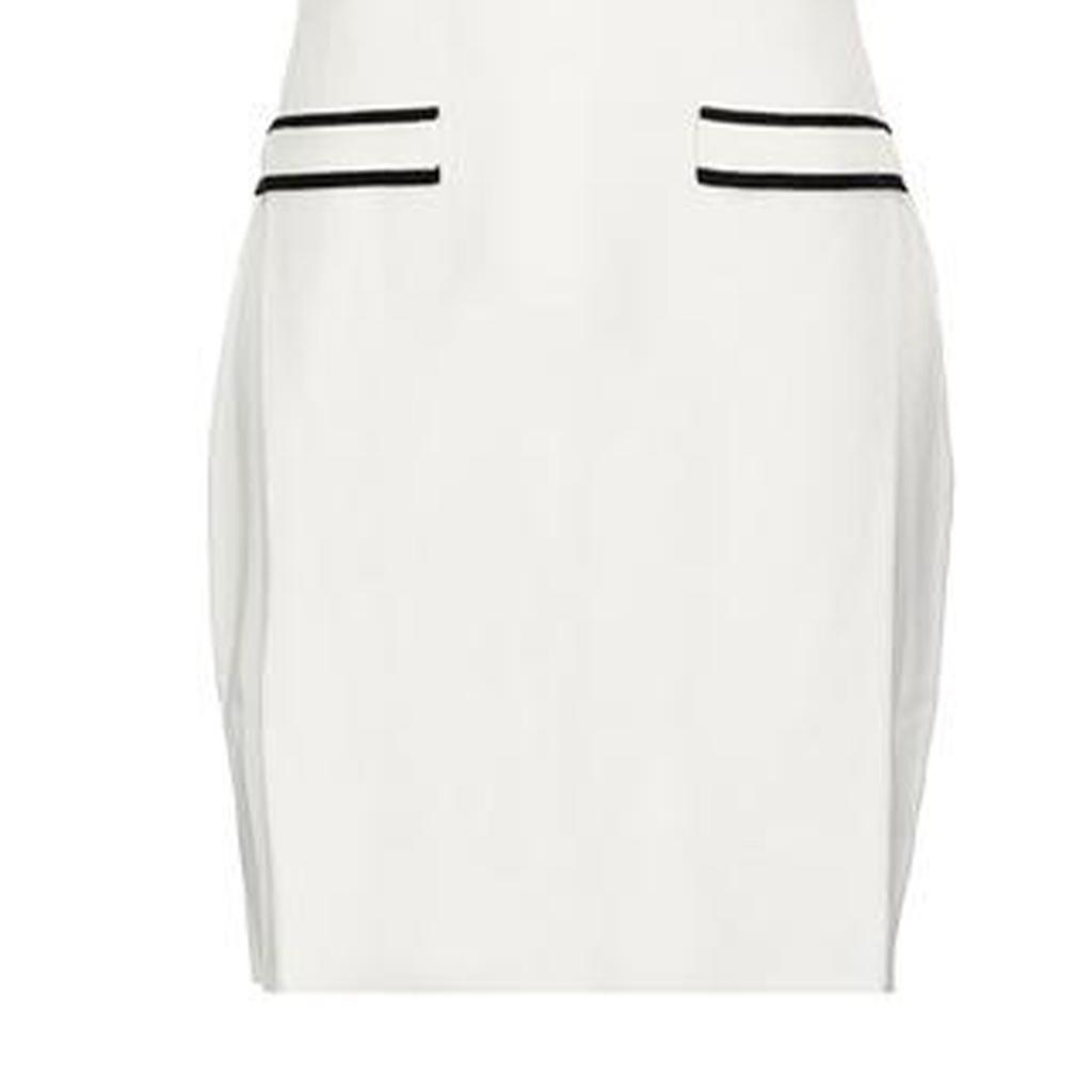 PINKO Nautical Style Fashion Printed Short Sleeve Dress Women dresses White 1G17N0Y81X-C03