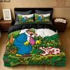 Pimpa Bedding Quilt Set Quilt Cover Pillowcase Home Decoration Birthday Gift (1 * duvet cover + 2 * pillowcase, without core)