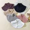 Warm Neck Protection Thick Neck Warmer Wrap Fake Collar  Sleeping Use