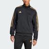 Adidas House Of Tiro Nations Pack Track Jacket With Striped Print And Zip-Up Stand Collar Men Jacket Black IW8866