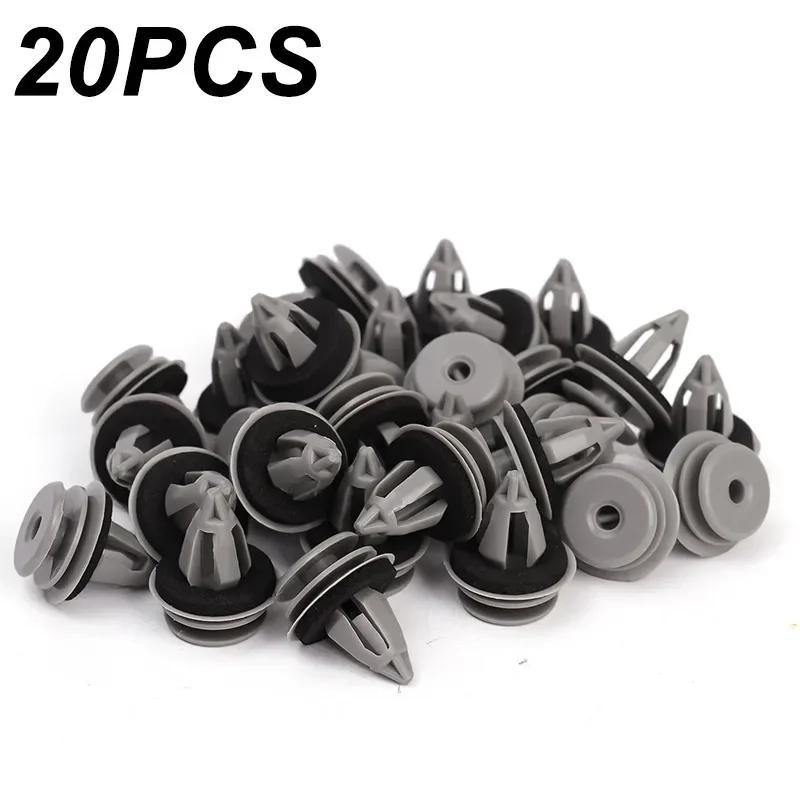 10/20/50pcs Car Door Panel Clips Auto Bumper Fender Dashboard Rivets Clip Panel Retainer Auto Repair Fasteners Accessories