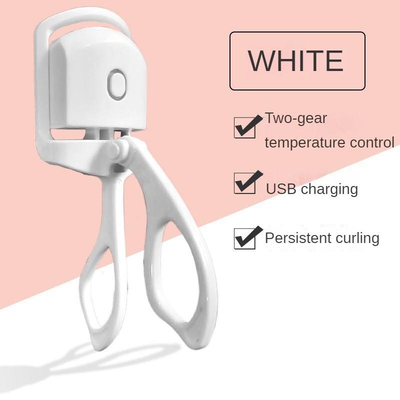 Two Gear Heating Long Lasting Shaping Eyelash Curling Tool Portable Electric Eyelash Curler