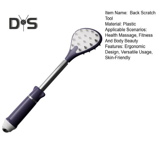 Portable Telescopic Back Scratcher Itchy Scratch Tool for Deep Tissue Massage Acupoint Massager with Magnetic Balls