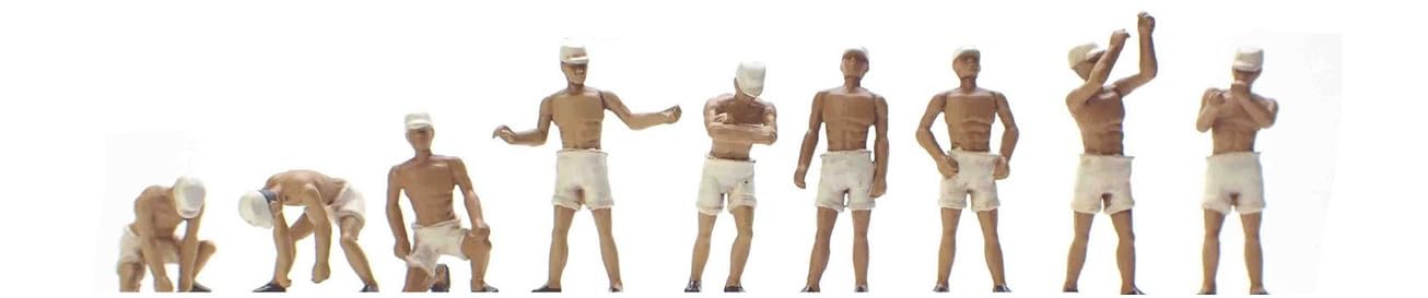 

beaver corporation Фигурка рабочего по техническому обслуживанию ВМС Японии в летней одежде 1 Набор смолы BELF7209 1/72 (18 Фигур)