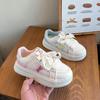 2026 Spring/Autumn Thick-Soled White Girls' Casual & Sports Shoes for Kids
