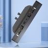 USB Docking Station with Telescopic Rope Suitable for Car Drivers, Center Console Accessory with Fast Charge Capability