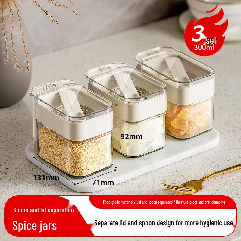 MAXCOOK Glass Spice Jars