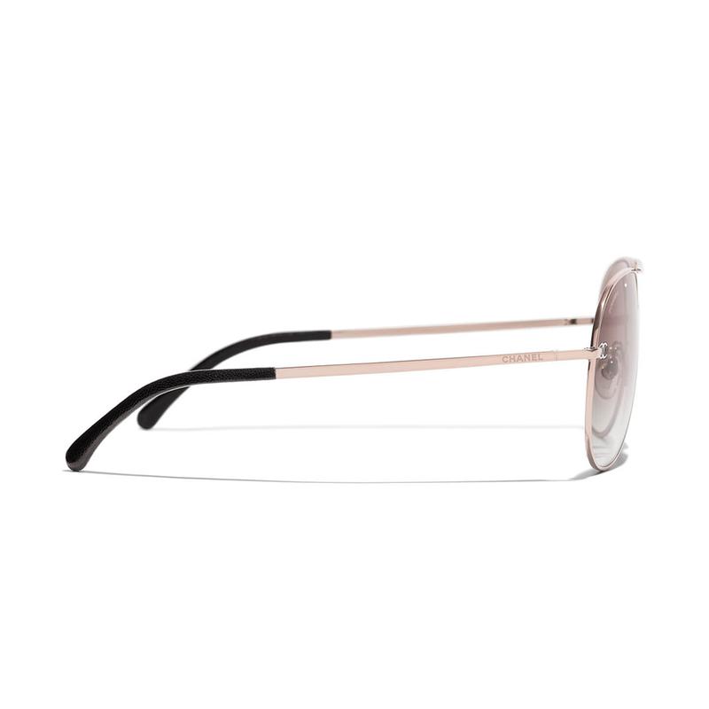 CHANEL fashion trend pilot style sunglasses men and women same style couple style