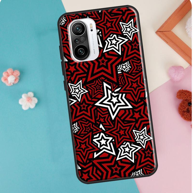 Persona 5 Yıldızları Xiaomi Mi 11 Lite Mi 12 Pro 12X 10T 11T Pro İçin Kılıf Kapak POCO X3 X4 Pro GT M3 M4 F3 İçin