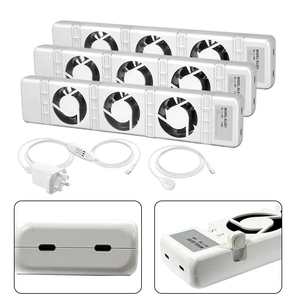 Automatic Temperature Control Fan 320x70x30mm Radiator Fan Sustainability Temperature Control Automatic Switch