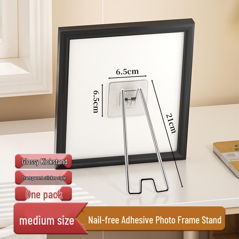 Cross-border Frameless Photo Frame Stand for Desktop Display