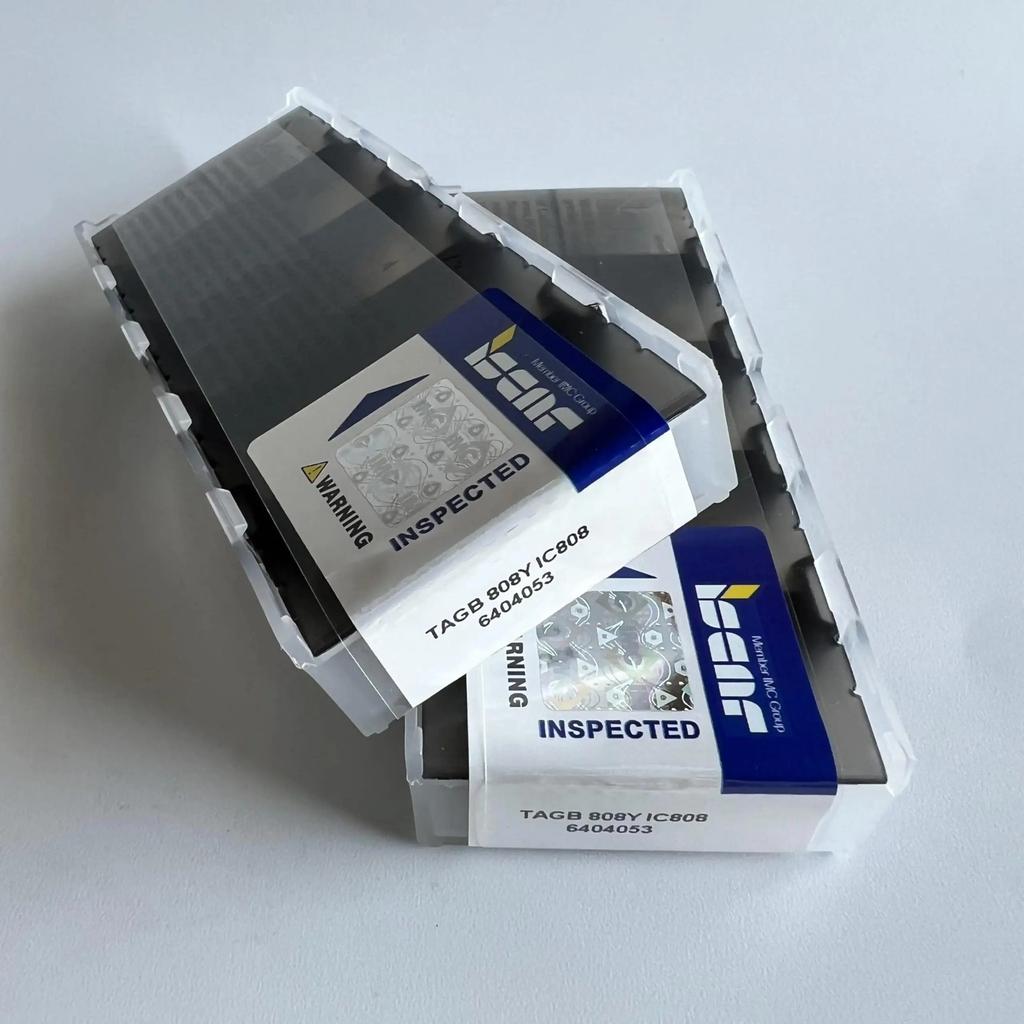 ISCAR / TAGB808Y IC808   Industrial indexable carbide inserts 10 Pcs