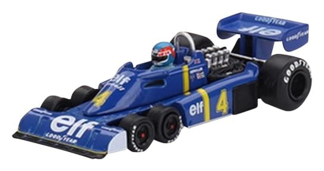 

TrueScale Miniatures MINI GT Scale Model Tyrrell P34 2nd Place 1976 Swedish Grand Patrick Depailler 1/64 Kit #4, Winner, Prix,