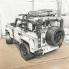 2573PCS 1:8 Technical Defender Off Road Car Model Building Blocks Assemble Bricks SUV Vehicle Educational Toys Gift