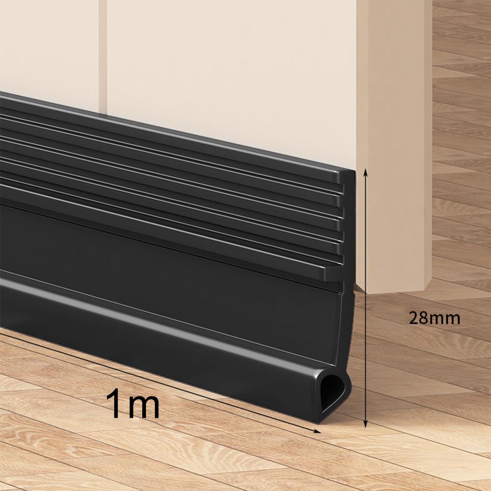 Door Bottom Sealing Strip Window Door Seam Strip Soundproof Sealing Strip Home Improvement Dustproof Windshield Sealing Tap