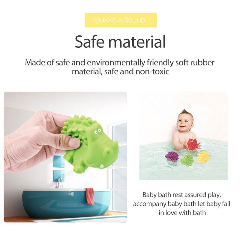 Baby Ball Sensory Toy 0-24 Months Hands-on Tactile Baby Toy Bath Toy Baby Hand Catching The Ball To Exercise The Baby Brain