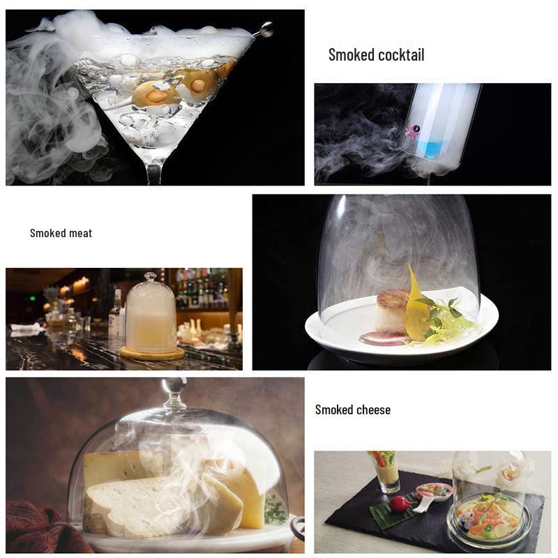 Molecular Gastronomy Smoker Gun with Wood Chips for Kitchen and Barbecue