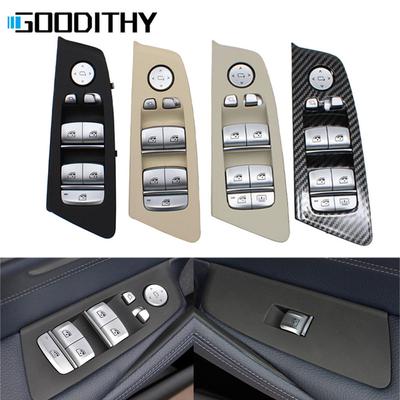 Car Interior Black Door Master Window Lift Control Switch Button Armrest Assembly For BMW 5 M5 Series G30 G31 F90 525i 530i