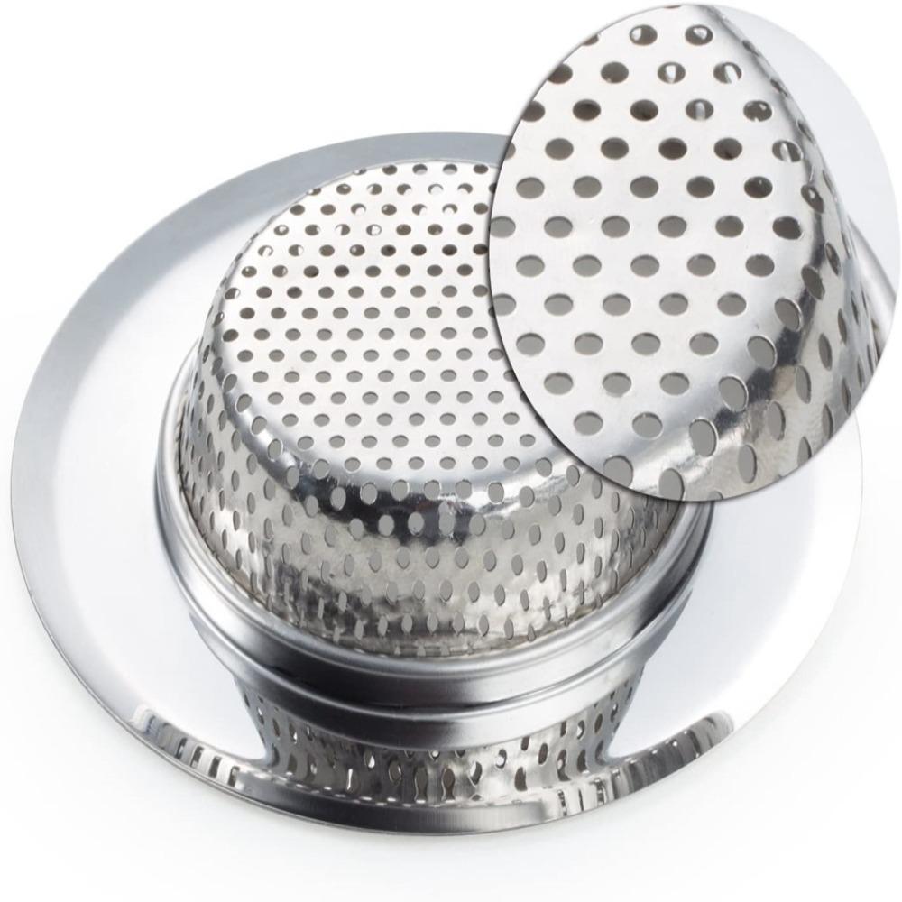 Anti-clogging Mesh Sink Strainer Filter Hat Shape Stainless Steel Sink Strainer   Kitchen