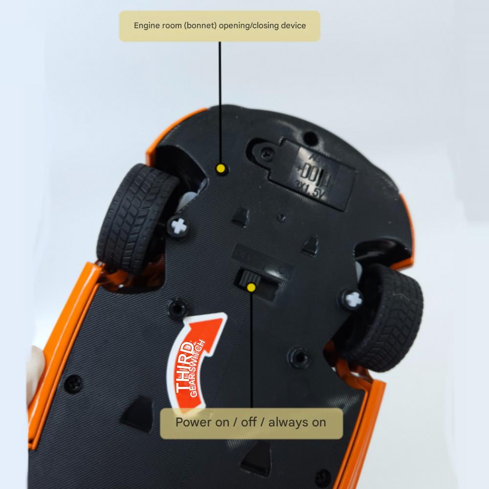 McLaren 720S Convertible Sports Car Model 1:24 Die Cast, Toy