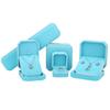 Green Velvet Octagonal Jewelry Storage Gift Box for Rings, Necklaces, Bracelets, and Pendants