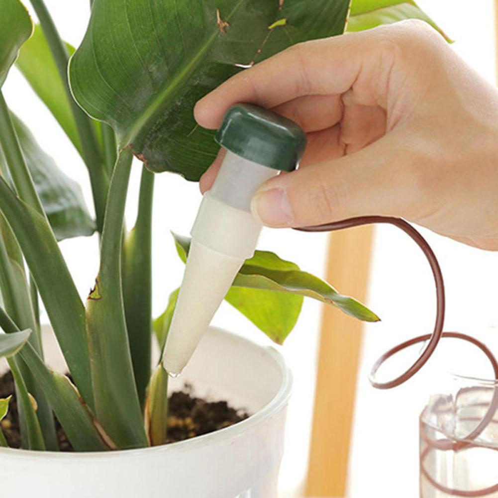 4 szt. Automatyczny system samonawadniający do kwiatów, roślin, nawadniania kropelkowego