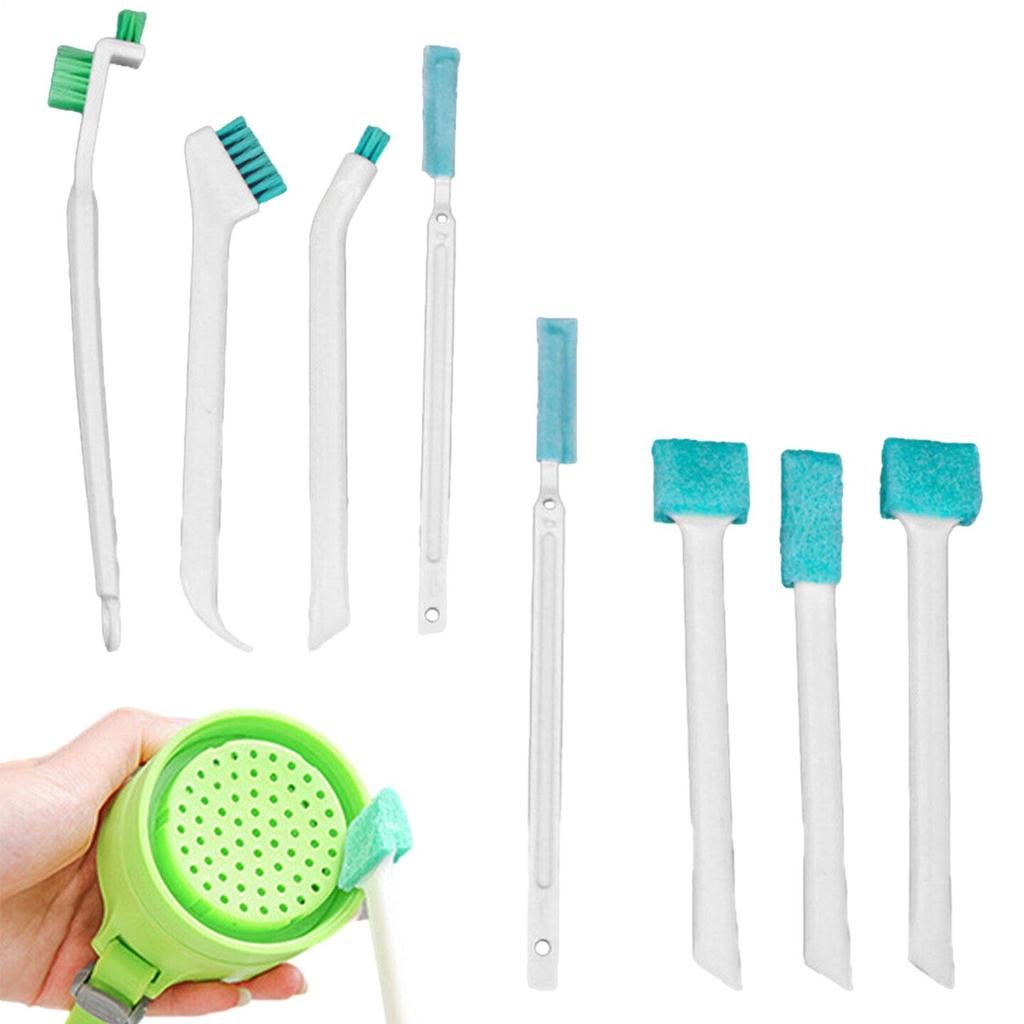 Crevice Brush 8-Piece Tile Cleaner Crevice Cleaning Brush Set For Shower Bathroom Floor Home Car Grill Bottle Toilet Kitchen