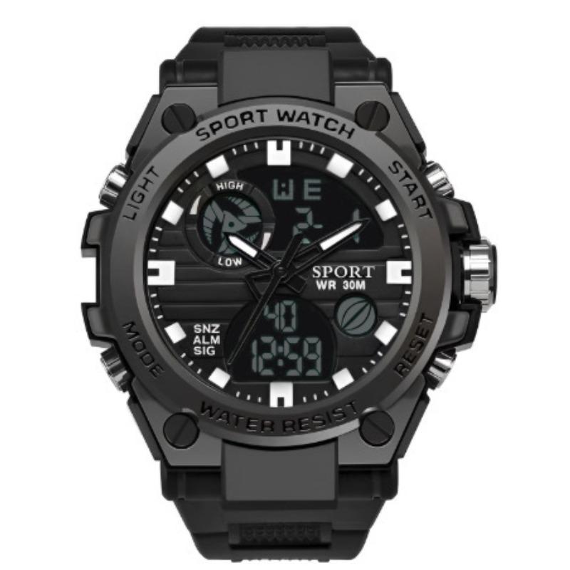 Electronic Watch Male Model Student Junior High School Youth Multi-functional Sports Male Model Luminous Electronic Watch