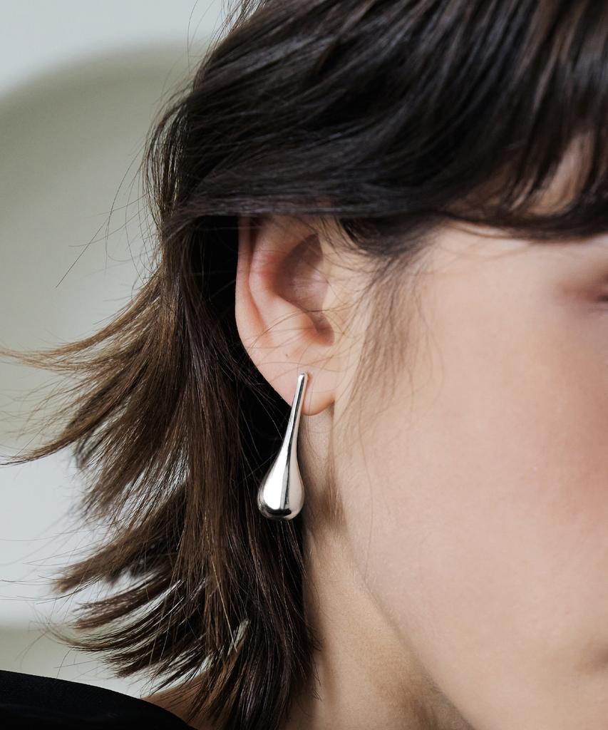Tou Np030 Long Water Drops Earrings