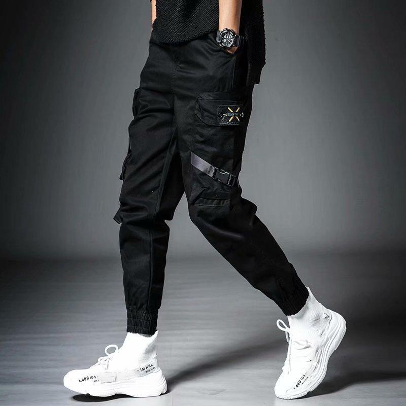 Joggers Men Casual Pants Korean Streetwear Oversize Cargo Pants Fashion Trend Clothing Mulit Pocket Harajuku Sweatpants