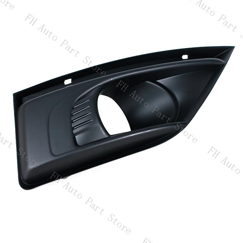 For Citroen C4 Picasso Car Front Bumper Fog Lamp Light Trim Grille Cover Frame Lid Bezel Hood