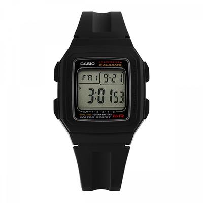F 201wa 1adF  F 201wa 1a  Digital Square Vintage Retro Men S Pu Watch