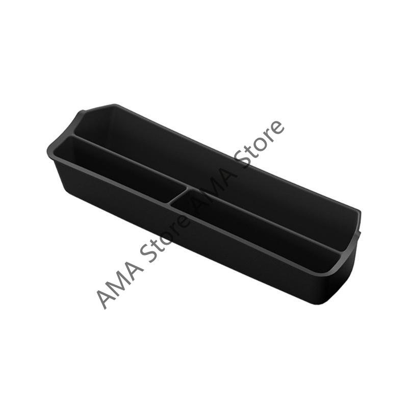 

X7JF Premium Silicone Car Organizers Tray for 2025-2025 Center Console Organizers Flexible Interior Accessory чорний