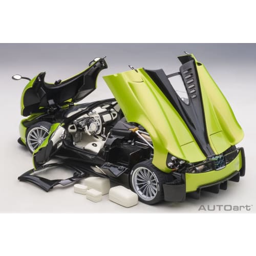 AUTOart 1/18 Scale Pagani Huayra Roadster Metallic Light Green Finished Model 78288