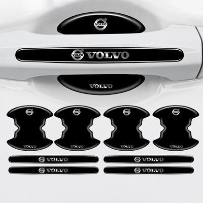 8 Bucăți Autocolant Protector Mânerele Bolurilor Portierei Mașinii Bandă Decorativă Anti-zgârieturi Pentru Volvo RDESIGN XC60 XC90 S60 S80 S60L V40 V60 AWD V90 V70