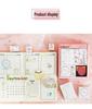 Mu Ran Creative Wooden Stamp Set: Cute Retro Life Apocalypse Theme.