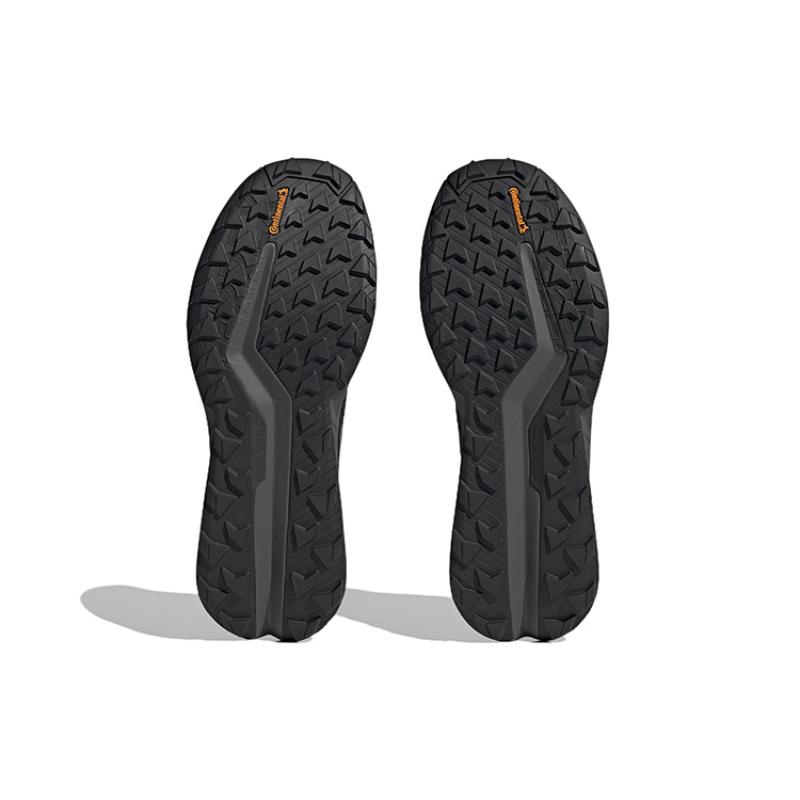 Adidas Terrex Soulstride Flow Trail Core Black Grey Impact Orange Sneakers GX1822