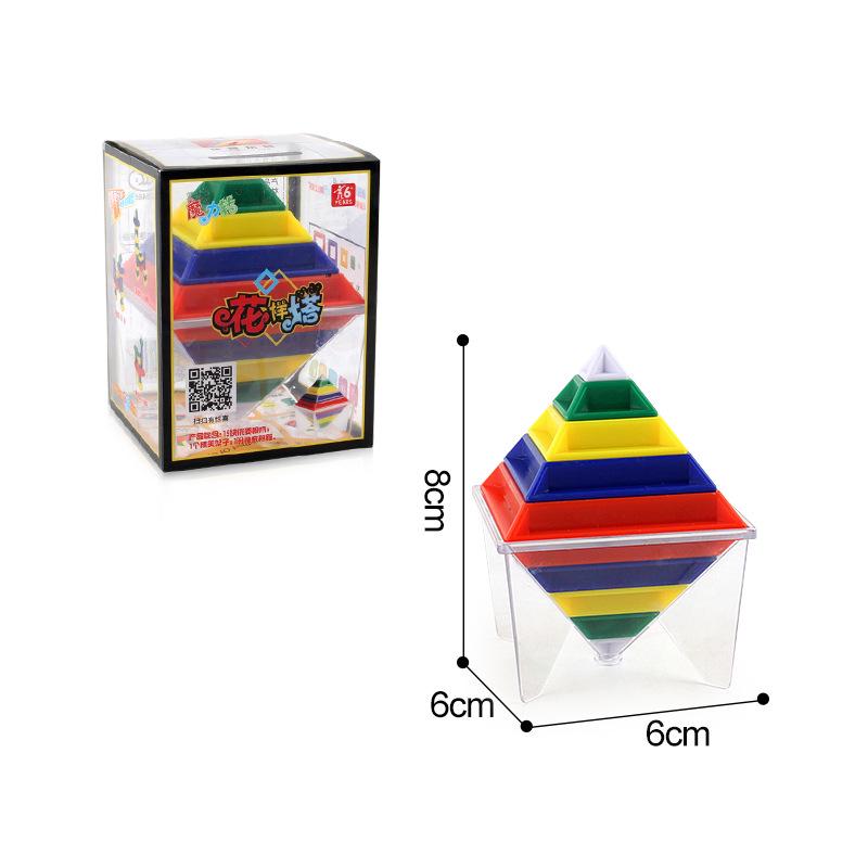 

Magic Turn Pattern Tower Children S Intelligence Building Block Rubik S Cube Puzzle Science And Education Assembly Toy With Instructions