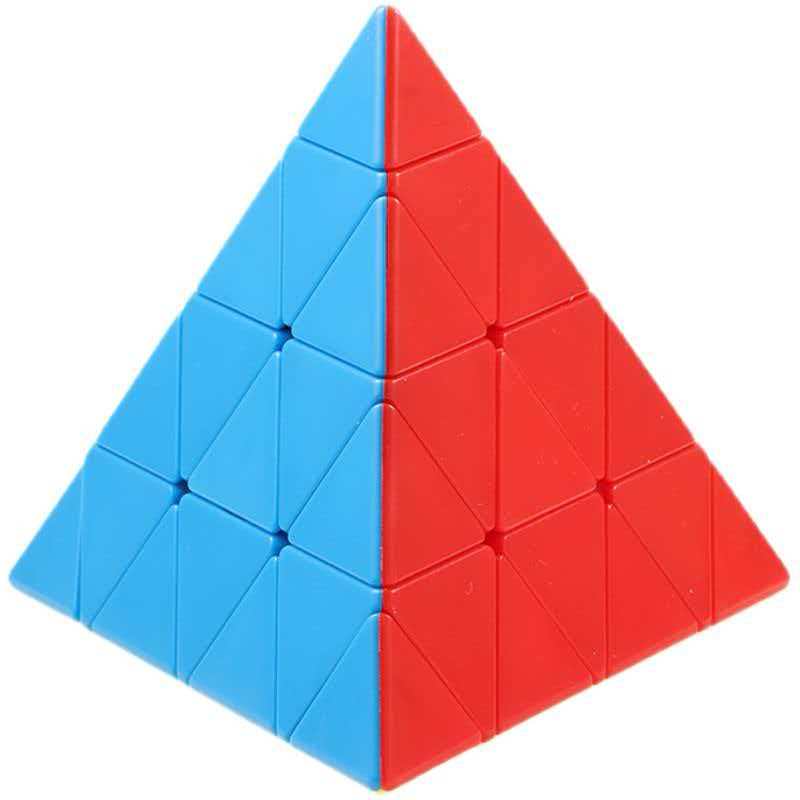 Speed Educational Cube 4x4x4 Stickerless Triangle Pyramid Puzzle Brain Teaser for Teens Best Gifts Cubo Infinito Boys Girls