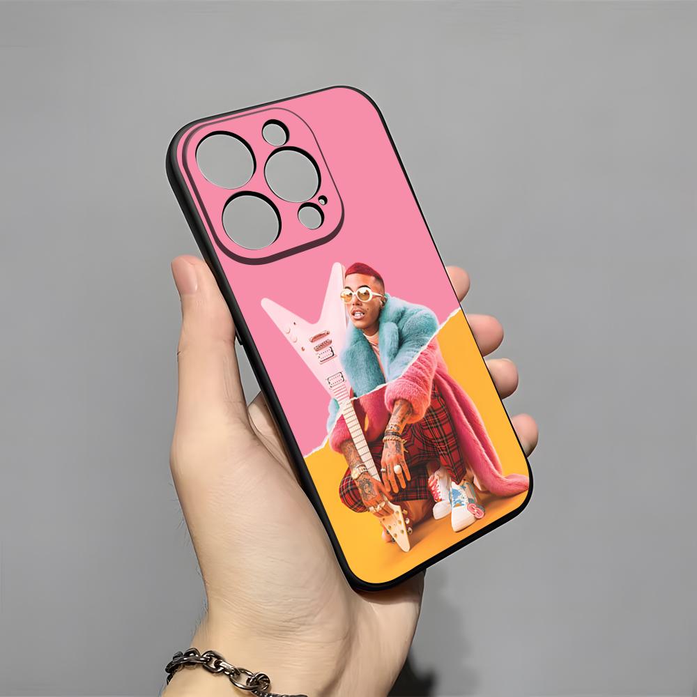 Sfera Ebbasta Singer Phone Case For IPhone 17 Pro Max 16 15 14 Pro Max 13 11 X Xs Xr 8 7Plus Silicone Cover