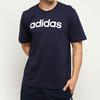 Adidas Linear Logo Short Sleeve T-Shirt Men Tops Legend-Ink DU0406