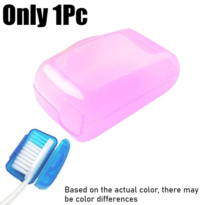5Pcs/Set Travel Toothbrush Head Protective Caps Portable Toothpaste Holders Head Dustproof Cover Germproof Toothbrush Protector