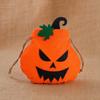 Reusable Halloween Bag Drawstring Pumpkin for Kids, Trick or Treat Candy Bag, Spooky Sack Non Woven Fabric Goodie Party Favors Favor