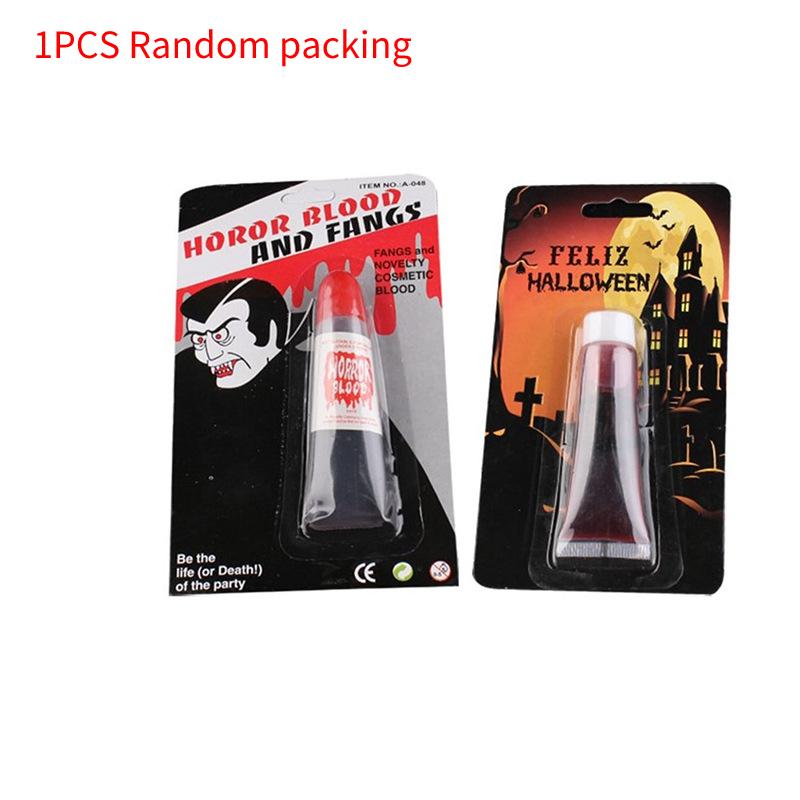 

Вечеринка Хэллоуин 15 мл Реквизит Искусственная кровь Трюк Пугающий Костюм Подарок Реквизит