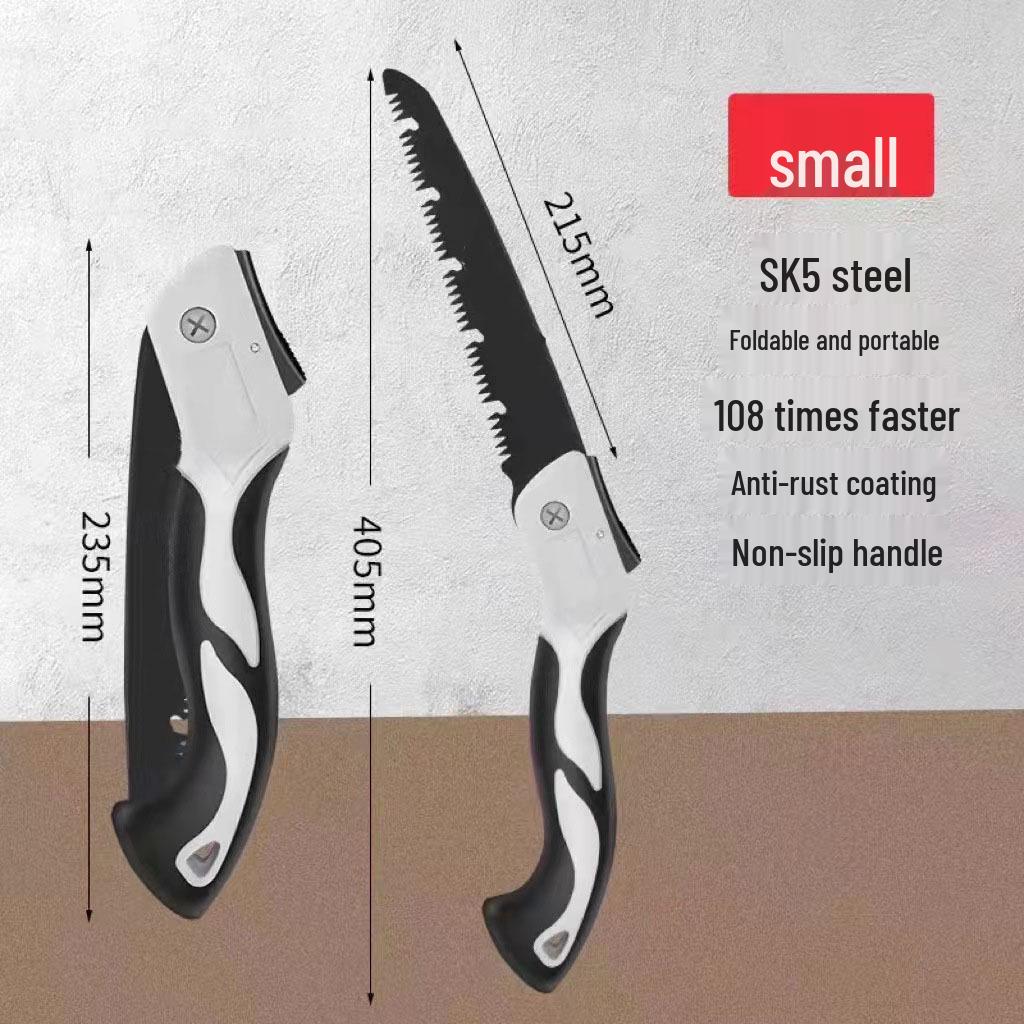 Compact Folding Hand Saw for Gardening and Pruning
