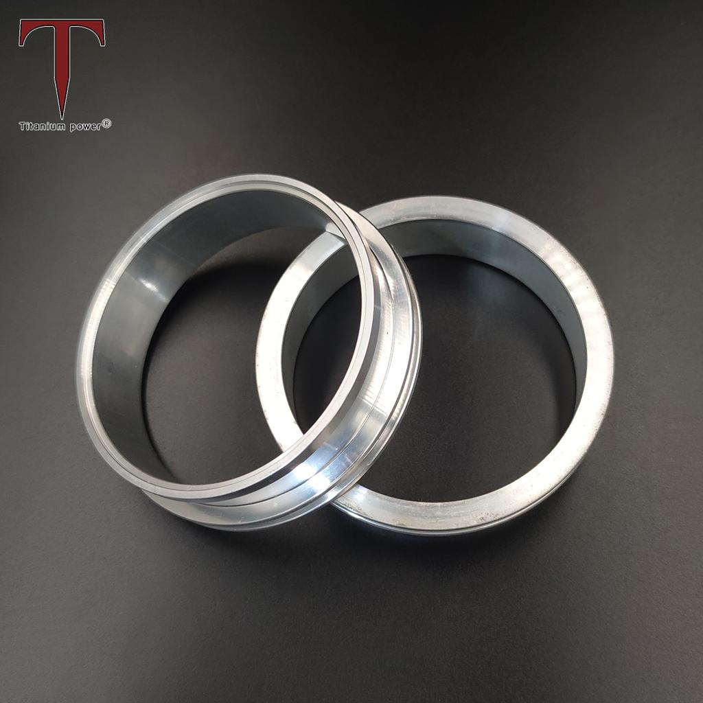 3~4inch Aluminum/Stainless Steel Vanjen Flange Set HD V-band Intercooler Tube Clamp for Cars