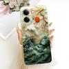 For Vivo Y05 4G Case New Luxury Bow Love Heart Painted Cover Soft TPU Phone Case For Vivo Y11d Y 05 VivoY05 VivoY11d Fundas Bags