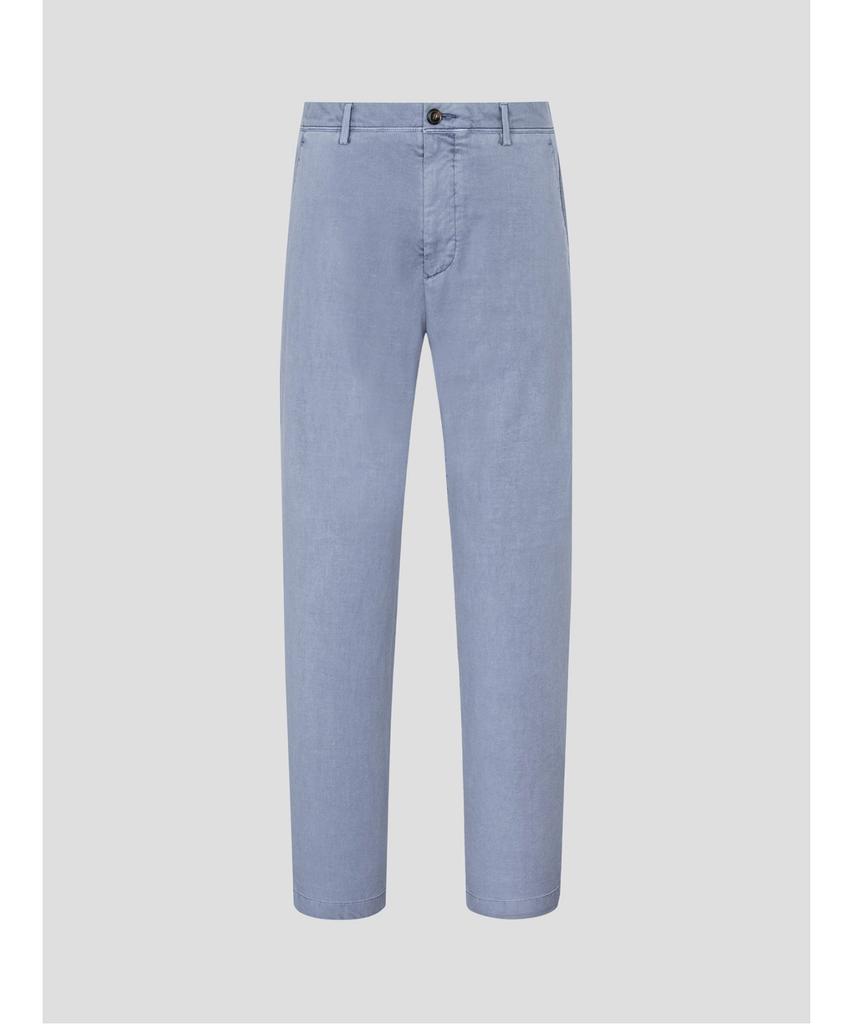 Binpolmen Garment Dyed Regular Pants Blue (Bc5221C12P)