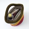 Raw Wool Knitting Kit #BC-5 Single Crochet Market Bag [Video Instructions]