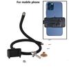 Flexible Arm Monopod Rod Sofa Lazy Stands Holder with Ball Head Clip Holder for Mobile Phones Tablets PC